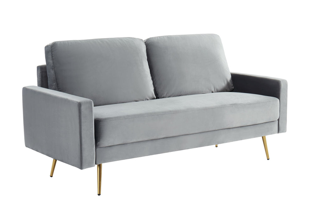 VIG Furniture Divani Casa Huffine - Modern Grey Fabric Sofa VGHCJYM2030-GRY