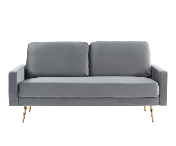 VIG Furniture Divani Casa Huffine - Modern Grey Fabric Sofa VGHCJYM2030-GRY