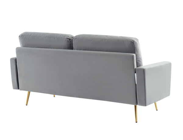 VIG Furniture Divani Casa Huffine - Modern Grey Fabric Sofa VGHCJYM2030-GRY