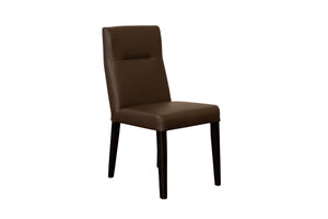 Porter Designs Verona Leather-Look Contemporary Dining Chair Brown 07-204-02-1553