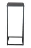 Zuo Modern Atom Iron Modern Commercial Grade Side Table Black Iron