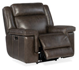 Hooker Furniture Montel Lay Flat Power Recliner with Power Headrest & Lumbar SS705-PHL1-095