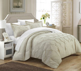 Veronica Beige King 3 Piece Duvet Set