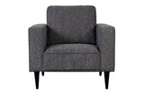 Porter Designs Keaton Upholstered Modern Chair Gray 01-33C-03-5401A