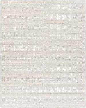 Hygge HYG-2302 Cottage Wool Rug HYG2302-810 White 100% Wool 8' x 10'