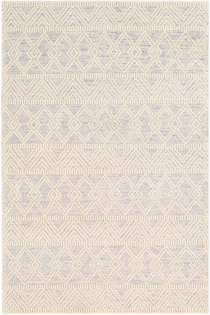 Hygge HYG-2306 Global Wool Rug HYG2306-912 Dark Blue, White 100% Wool 9' x 12'