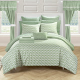 Jacksonville Green King 20pc Comforter Set