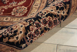 Nourison Nourison 2000 2002 Persian Handmade Tufted Indoor Area Rug Burgundy 7'9" x 9'9" 99446128690