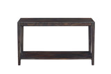 Porter Designs Fall River Solid Sheesham Wood Contemporary Console Table Gray 05-117-10-4435