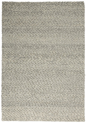 Nourison Calvin Klein Riverstone CK940 Contemporary Handmade Woven Indoor Area Rug Grey/Ivory 5'3" x 7'5" 99446755407