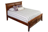 Porter Designs Sonora Solid Sheesham Wood Queen Natural Bed Brown 04-116-14-7730-KIT