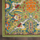 Nourison Allur ALR03 Bohemian Machine Made Power-loomed Indoor only Area Rug Sage Ivory 9' x 12' 99446837486