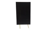 Porter Designs Zigzag Solid Handcarved Wood Transitional Sideboard Black 07-125-06-02615