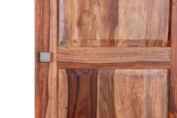 Porter Designs Taos Solid Sheesham Wood Natural Bar Brown 07-116-30-PDU09H