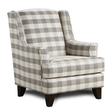 Fusion 260 Transitional Accent Chair 260 Brock Berber Chair