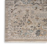 Nourison Nyle NYE02 Bohemian Machine Made Power-loomed Indoor only Area Rug Ivory Taupe 7'10" x 10'1" 99446104212
