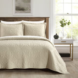 Babe Beige Queen 7pc Quilt Set