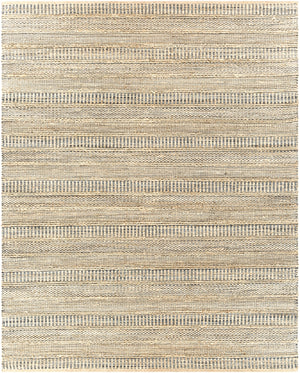 Aria IAA-1000 Cottage Jute, Rayon Rug IAA1000-810 Denim, Navy, Cream 70% Jute, 30% Rayon 8' x 10'