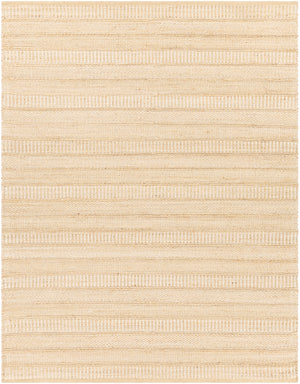 Aria IAA-1001 Cottage Jute, Rayon Rug IAA1001-810 White, Cream 70% Jute, 30% Rayon 8' x 10'