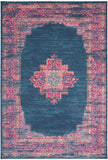 Nourison Passion PSN03 Bohemian Machine Made Power-loomed Indoor Area Rug Blue 10' x 14' 99446815057