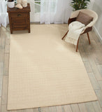 Nourison Perris PERR1 Handmade Woven Indoor Area Rug Ivory 6'6" x 9'6" 99446223463