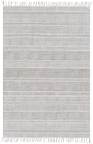 Idina IDI-8801 Global Cotton Rug IDI8801-912 Taupe, Ivory 100% Cotton 9' x 12'