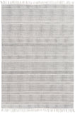 Idina IDI-8801 Global Cotton Rug IDI8801-576 Taupe, Ivory 100% Cotton 5' x 7'6"