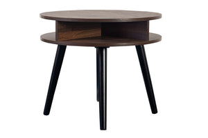 Porter Designs Skagen Mid-Century Modern Modern End Table Brown 05-209-03-2120