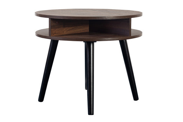 Porter Designs Skagen Mid-Century Modern Modern End Table Brown 05-209-03-2120