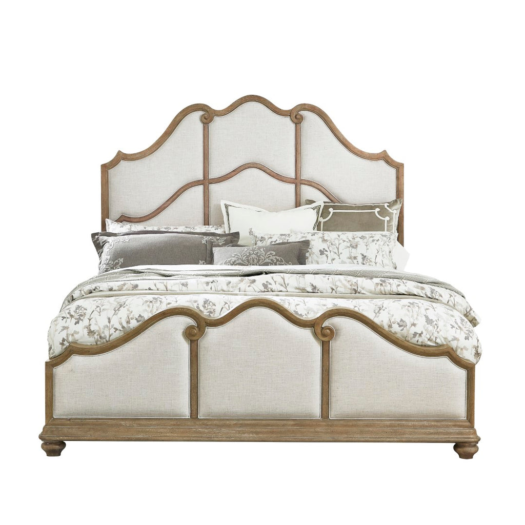 Pulaski king on sale upholstered bed