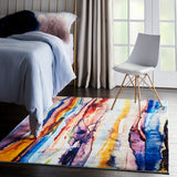 Nourison Le Reve LER01 Artistic Machine Made Tufted Indoor only Area Rug Multicolor 5'3" x 7'3" 99446494139