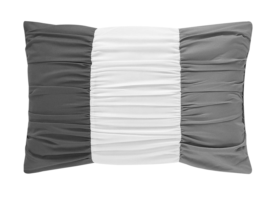 Kinsley Grey Twin 7pc Comforter Set