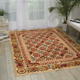 Nourison Timeless TML13 Machine Made Loomed Indoor Area Rug Multicolor 9'9" x 13' 99446222565