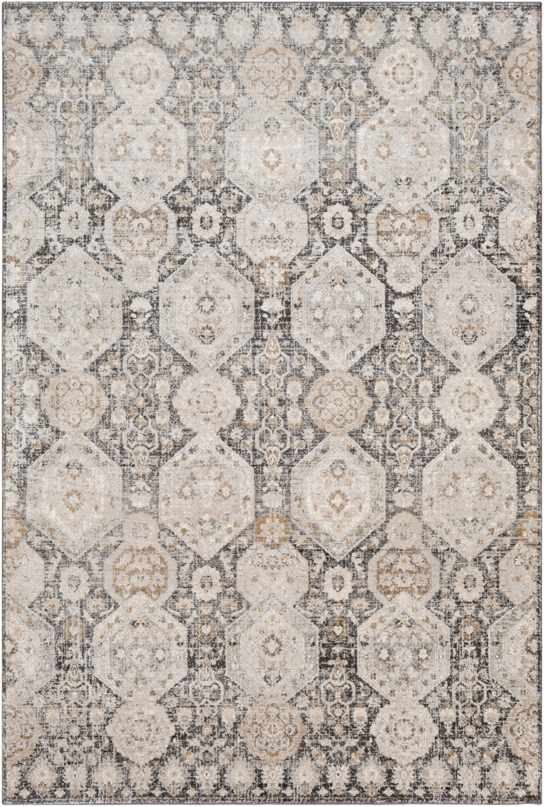 Indigo Traditional Polypropylene Rug - Timeless Elegance, Durable Desi