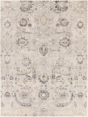 Indigo IGO-2318 Traditional Polypropylene Rug IGO2318-710102 Charcoal, Tan, Black, Beige, Medium Gray, White 100% Polypropylene 7'10" x 10'2"