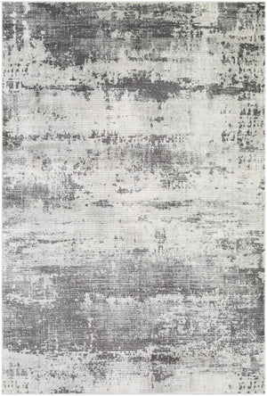 Indigo IGO-2334 Global Polypropylene Rug IGO2334-710102 Charcoal, Taupe, Light Gray, White 100% Polypropylene 7'10" x 10'2"