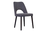 Porter Designs Prato Upholstered Transitional Dining Chair Gray 07-204C-02-D681-1