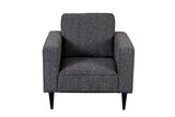 Porter Designs Keaton Upholstered Modern Chair Gray 01-33C-03-5401A