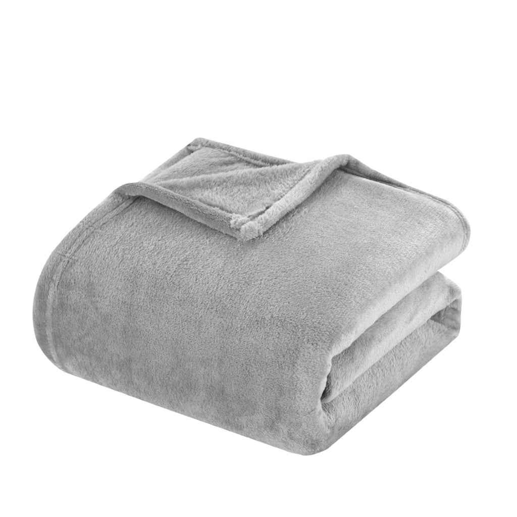 Gaten Grey Throw Blanket