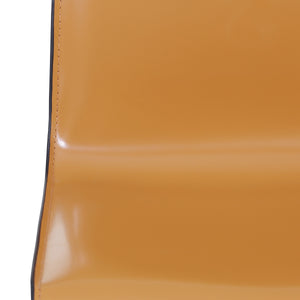 Gervin Recycled Leather Counter Stools - Set of 2, Modern Minimalist Design for Kitchen Comfort