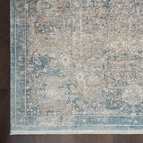 Nourison Starry Nights STN01 Farmhouse & Country Machine Made Loom-woven Indoor Area Rug Cream Blue 8'6" x 11'6" 99446737496