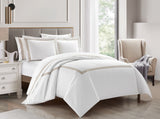 Chic Home Lewiston Duvet Cover Set Taupe King