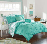 Louisville Aqua Full 9pc Comforter Set