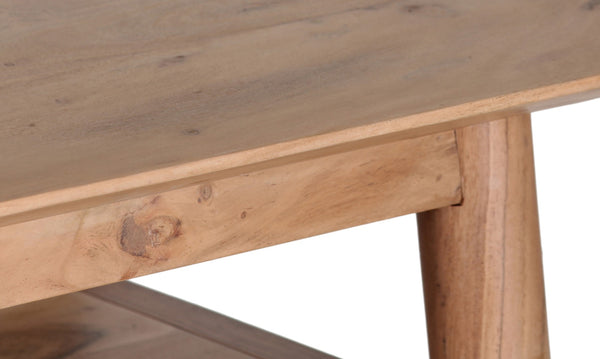 Porter Designs Portola Solid Acacia Wood Transitional Console Table Natural 05-108-10-5023