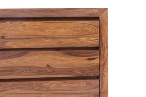 Porter Designs Urban Solid Sheesham Wood Contemporary Dresser Natural 04-117-01-1427