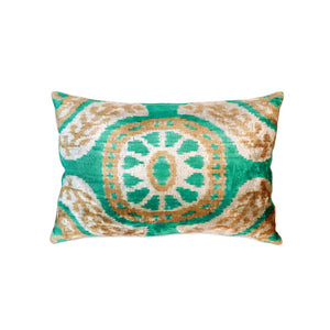 Pasargad Ikat Velvet Pillow- IK21-PASARGAD
