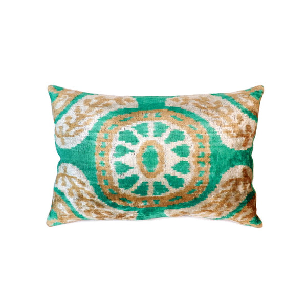 Pasargad Ikat Velvet Pillow- IK21-PASARGAD