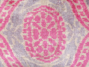 Pasargad Ikat Velvet Pillow- ik31-PASARGAD