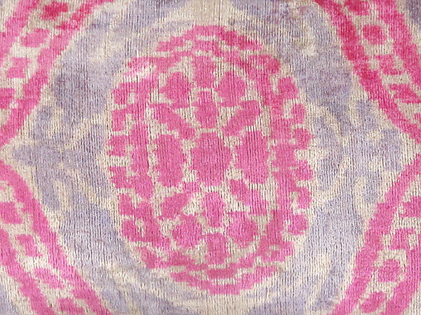 Pasargad Ikat Velvet Pillow- ik31-PASARGAD