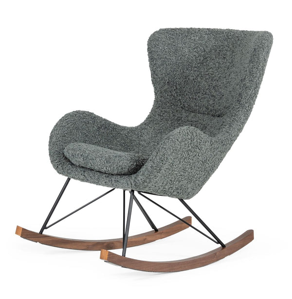 VIG Furniture Modrest Ikard - Modern Grey Sheep Rocking Chair VGDWJ1831-GRY
